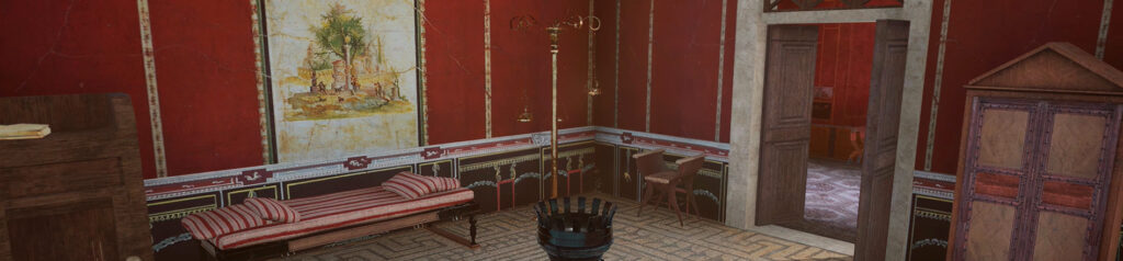 Recreacion 3d domus romana