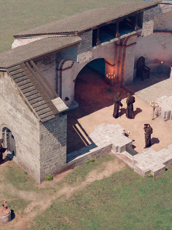 Monasterio de Larunbe en 3D