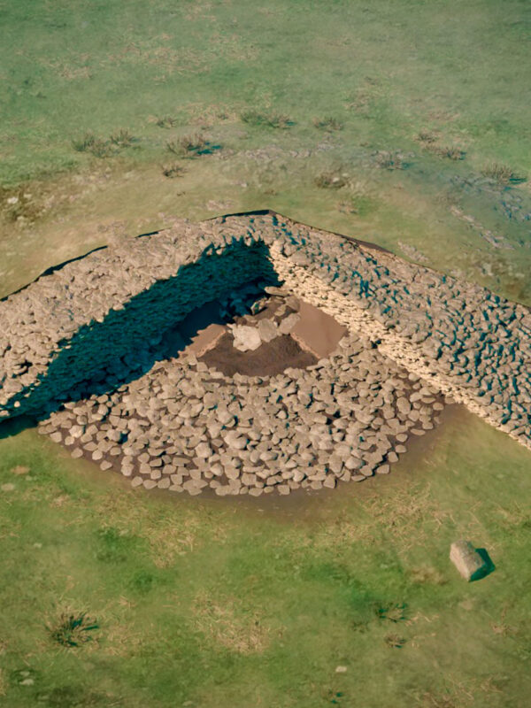 Ruta de Armañon y el Dolmen de La Lama en 3D